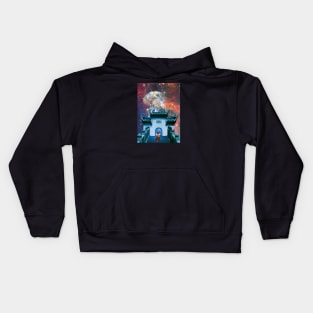 Tokyo Space Outer Galaxy Kids Hoodie